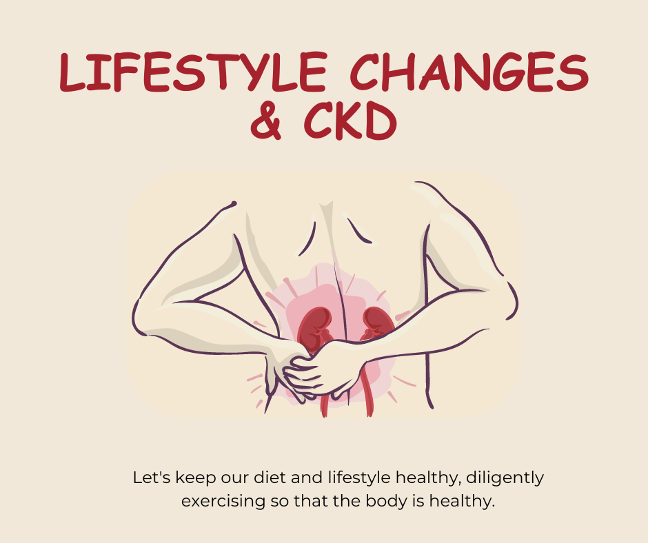 Lifestyle changes and chronic kidney disease stage 3